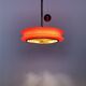 1 of 3 Adjustable Orion Glass Pendant Lamps from Staff