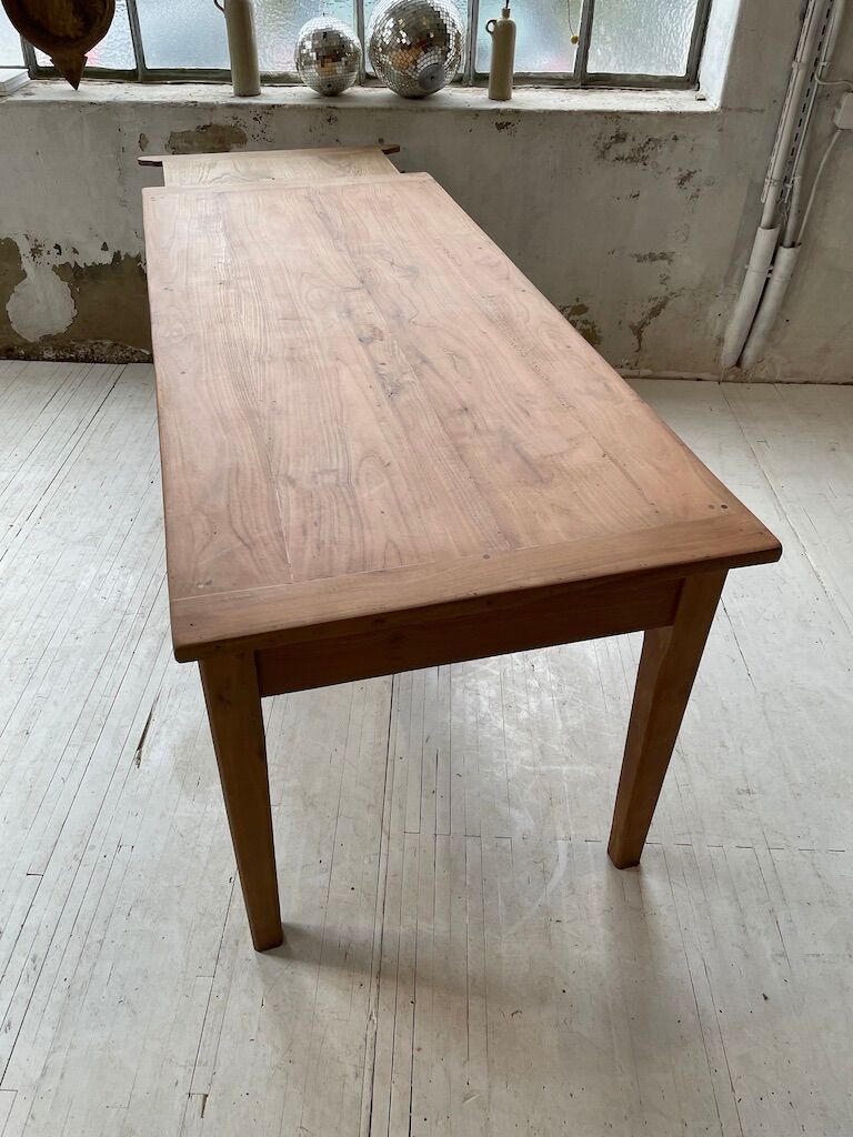 Cherry farm table - oak 2m60