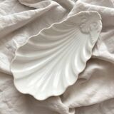 Ravier coquillage en porcelaine ancienne