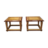 Pair of modern sofa tips