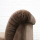 Italian Mimo Padova Lounge Chair Chenille 1970s