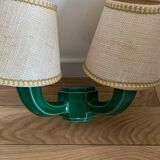 Pair of ceramic wall lights