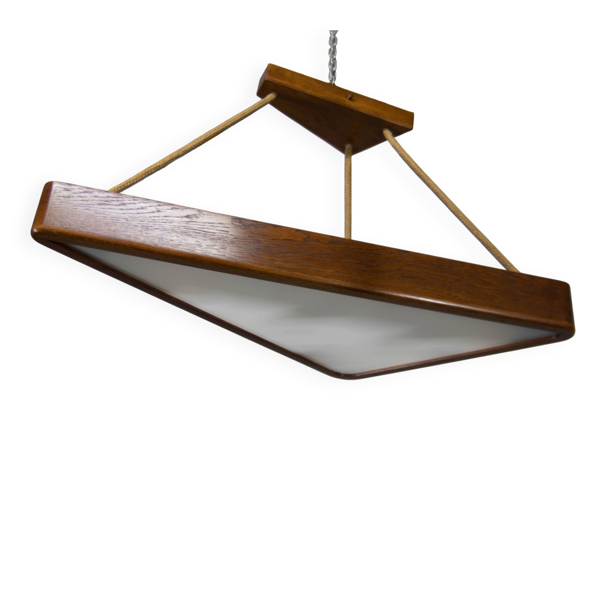 Mid-Century Modern Pendant Light by ULUV, 1960s – Restored