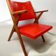 Fauteuil Italien vintage de style Scandinave.