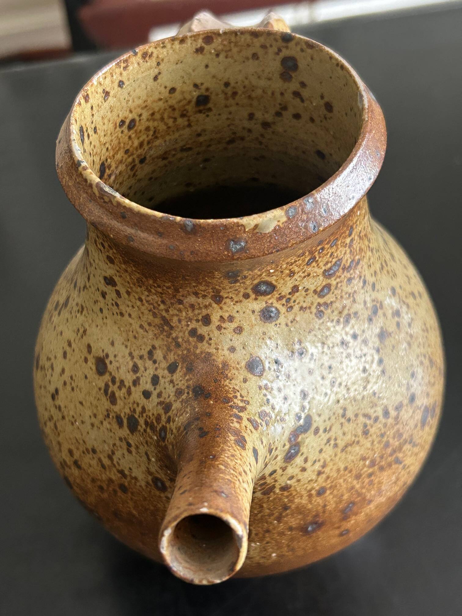 tea or coffee service in stoneware by Charles Gaudry