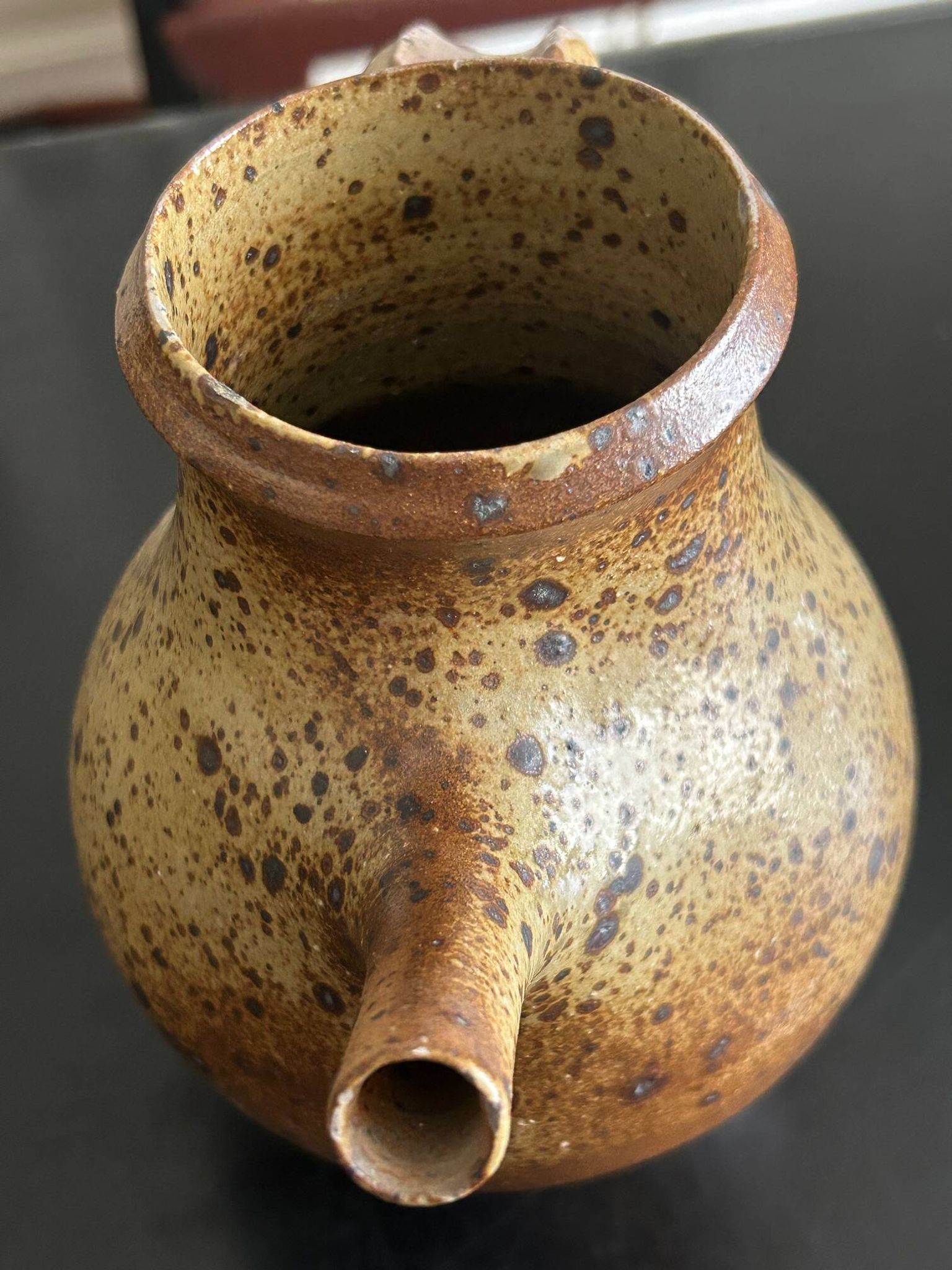 tea or coffee service in stoneware by Charles Gaudry