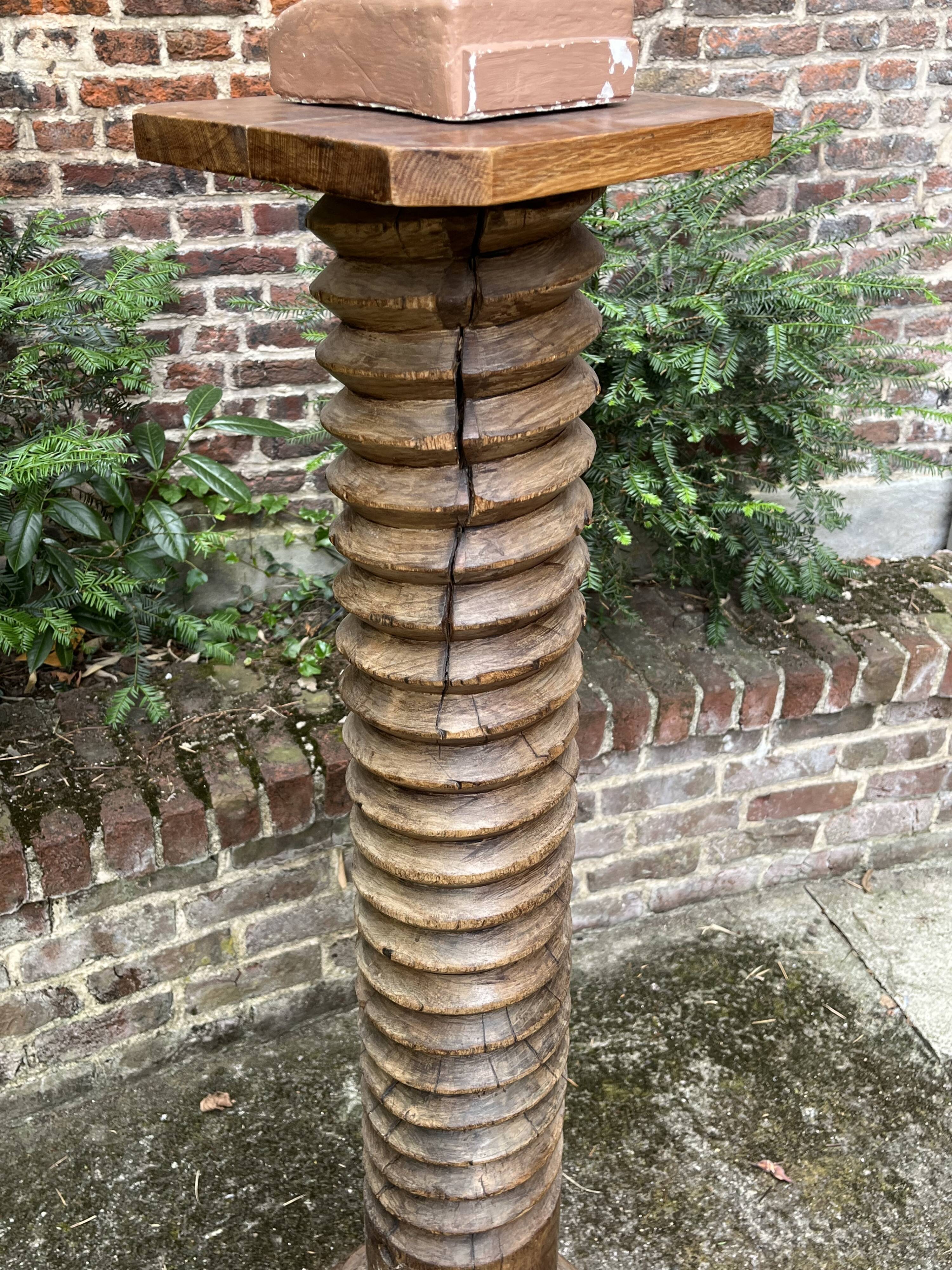 Worm column old press