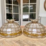 Mimosa mother-of-pearl pendant light