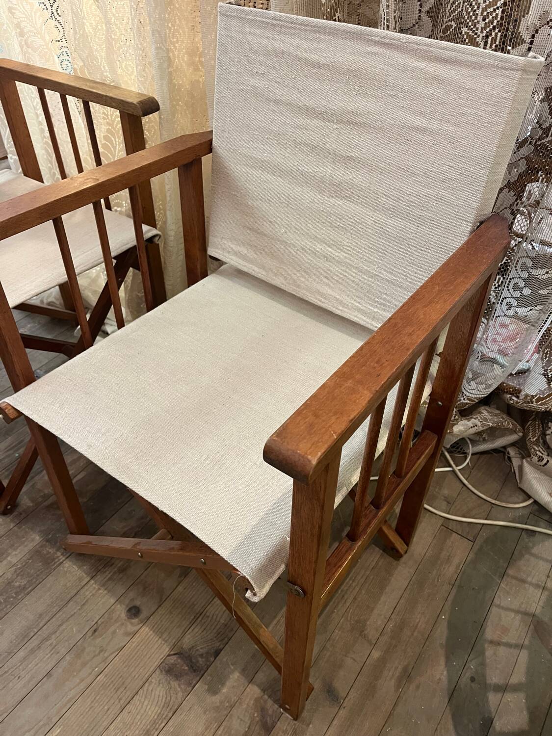 Vintage folding chairs