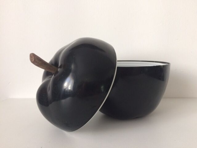 Plastic apple ice bucket 1970