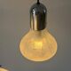 Cascade lamp with 3 glass and chrome shades by WILA, 1960s, Germany