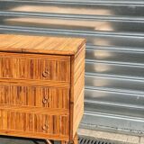 Rattan dresser