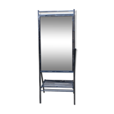 Black bamboo mirror