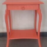 Orange art deco entrance furniture console