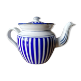Enamelled tin teapot