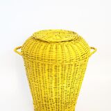 practical basket and decoration Yellow