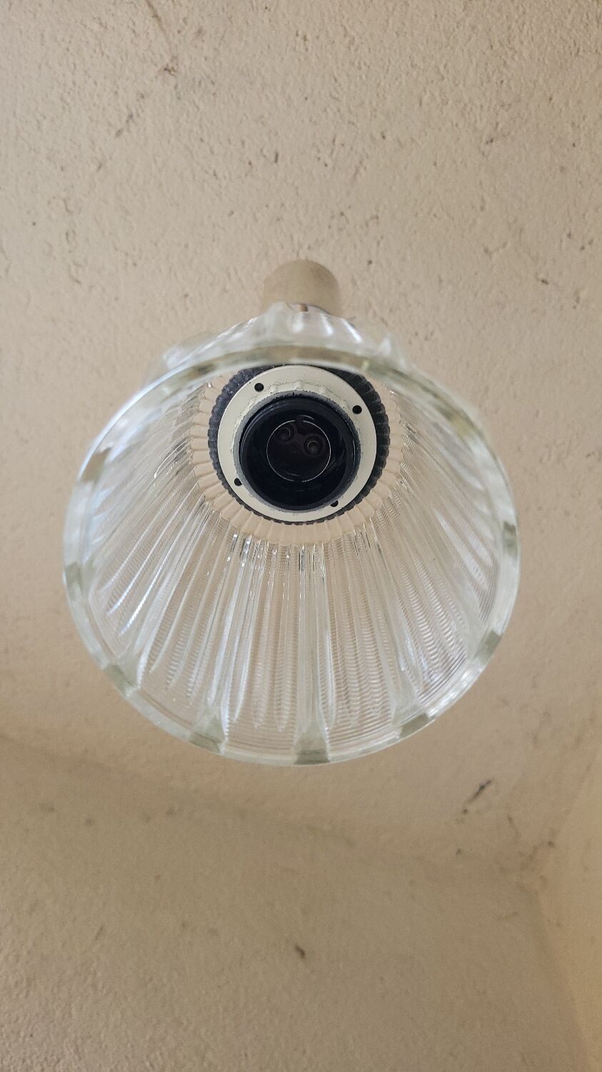 Suspension verre 60's
