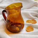 Set of 2 orange vases