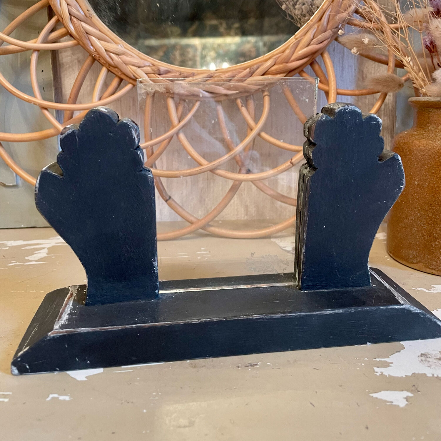 Art Deco wooden photo frame