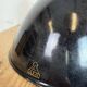 Black Enamel Industrial Pendant Lamp from AEG, 1930s