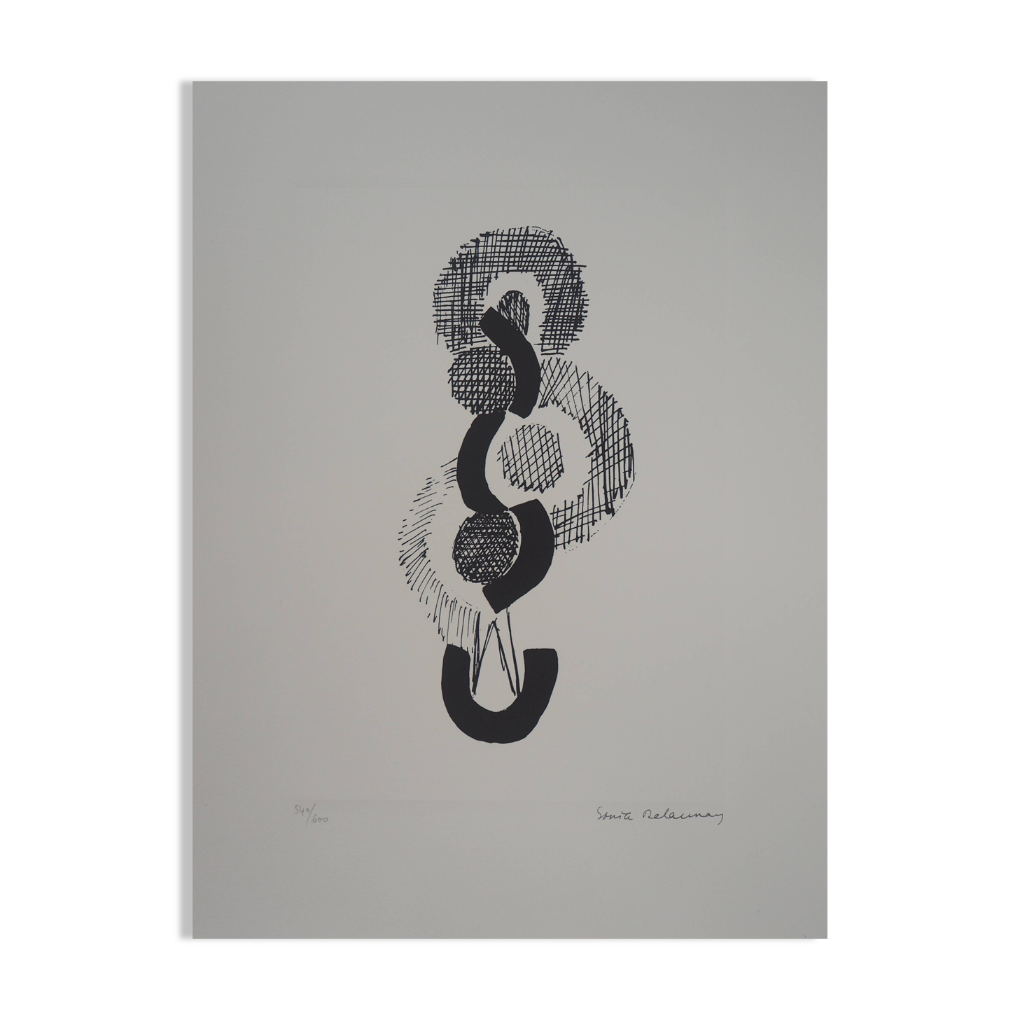 Sonia Delaunay: Dance, Endless Rhythm - Signed lithograph