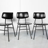 Mid-Century Minimalist Dining / Desk Chairs, Set of 2
