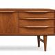 Scandinavian teak sideboard from the 60s, 70s.