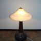 A vintage ‘Lawa’ ceramic lamp from the 1970s