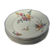 Lot de six assiettes à dessert Limoges vintage estampillé