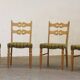 Chaises de salle à manger en chêne danois moderniste brutaliste des années 1960 dans le style de Henning Kjærnulf.
