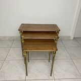 Ensemble de tables gigognes des années 60