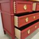 Commode vintage en merisier relookée
