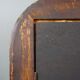 Old French fireplace mirror with beautiful ornament