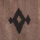 Vintage handmade Turkish rug 132x200 cm