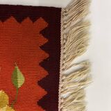 1950s Moldavian Kilim Runner Rug 96 x 200 cm