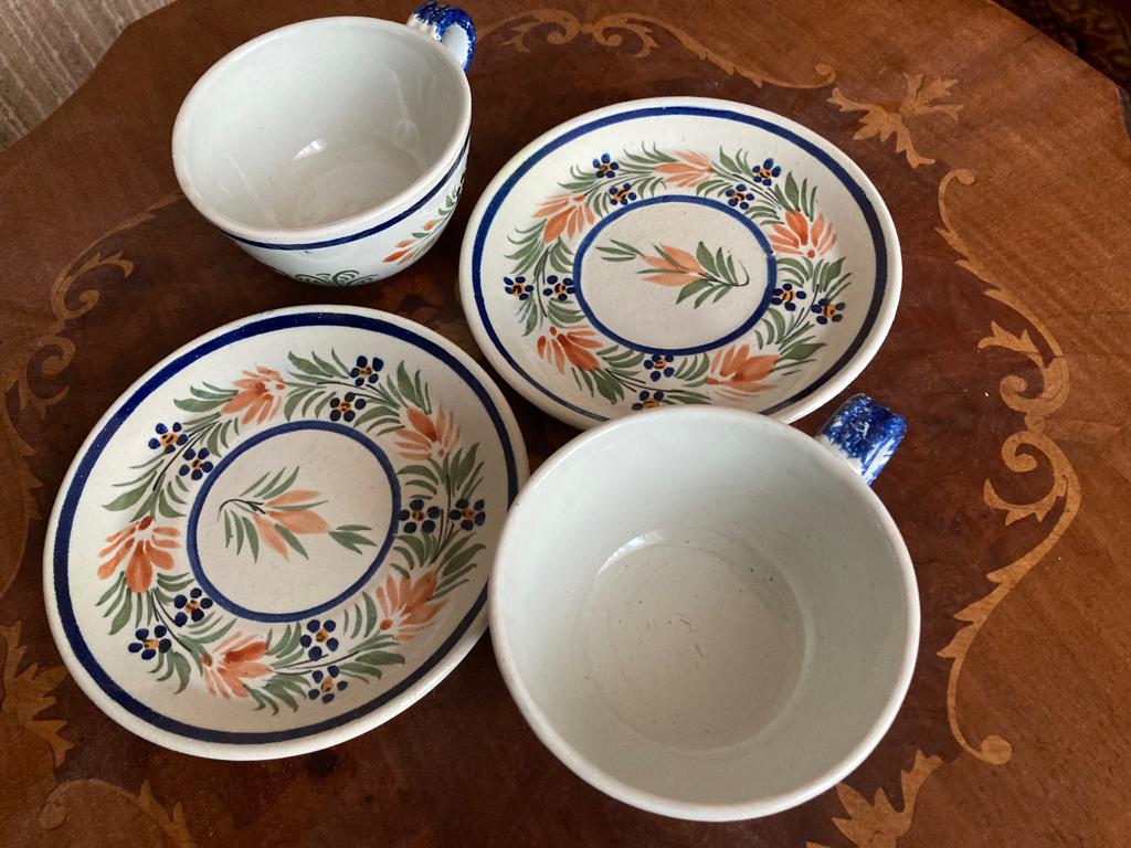 Henriot coffee cup suite