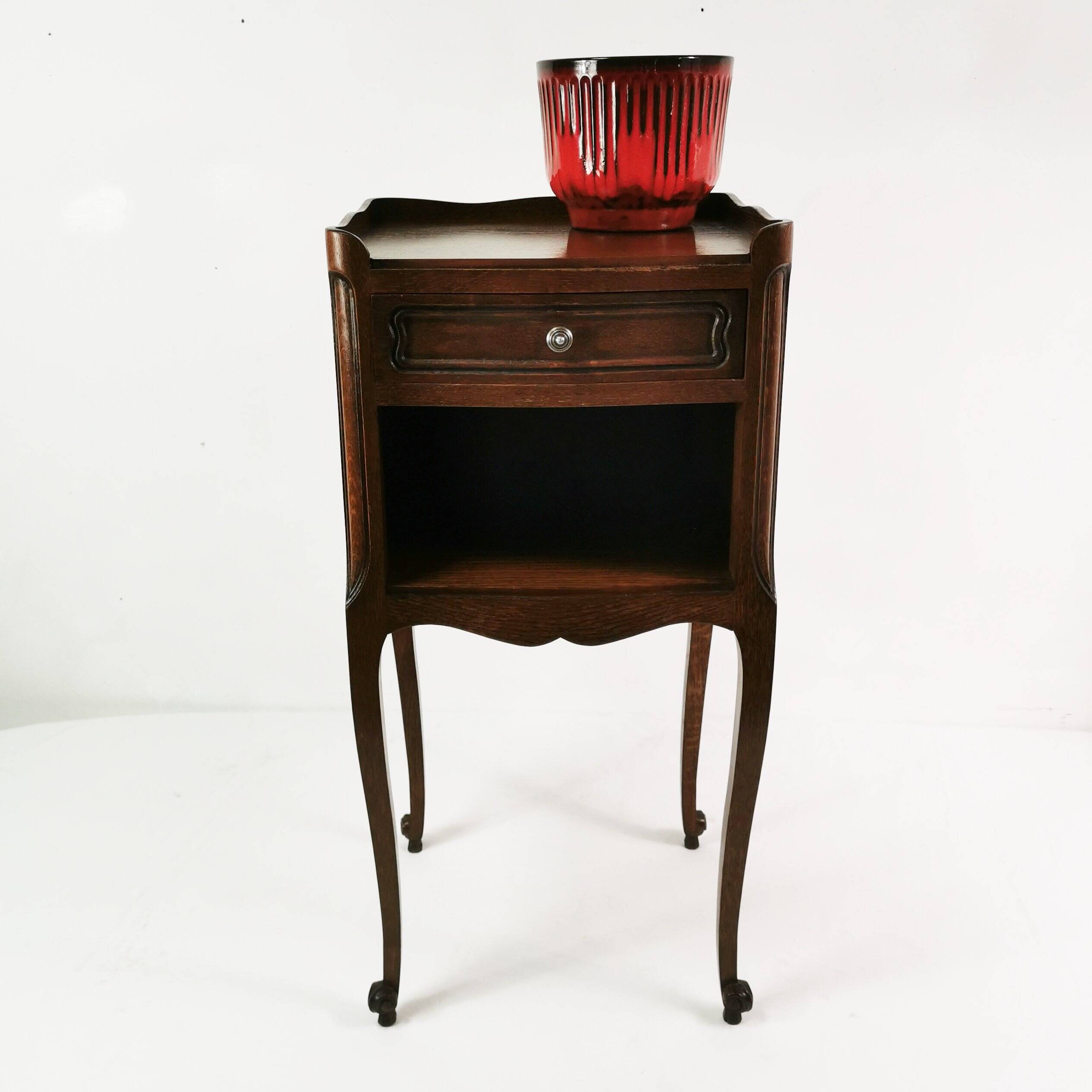 Louis XV style cabinet with drawer, France 1950s