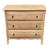 Commode vintage Bibus louis XV rénovée en chêne des années 50