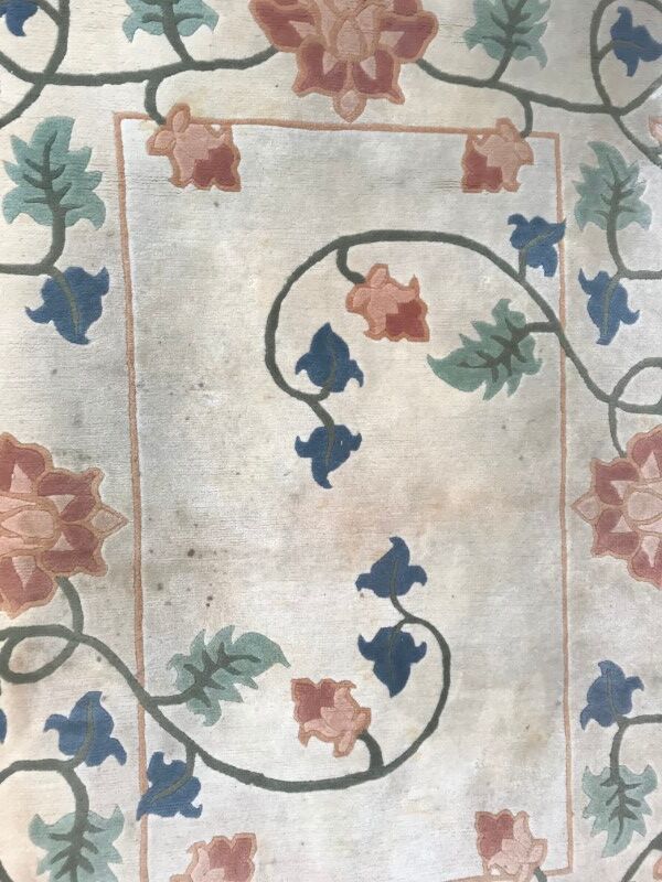 Carpet modern vintage Tibetan done nepal hand 172 X 238 CM