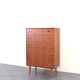 Mid-Century Danish Teak Chest of Drawers, 1960s.