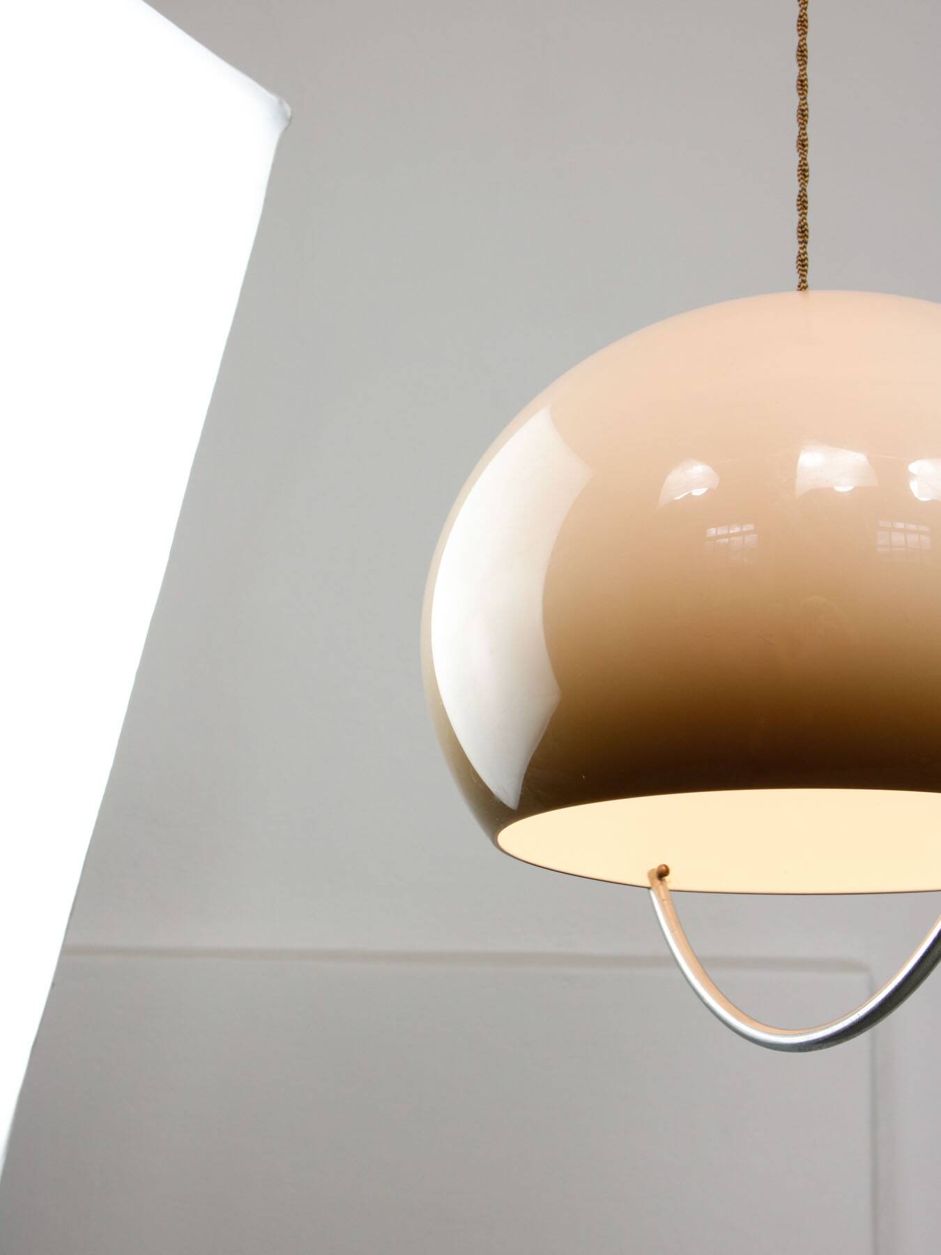 Suspension Space Age Jolly gris/marron de Guzzini