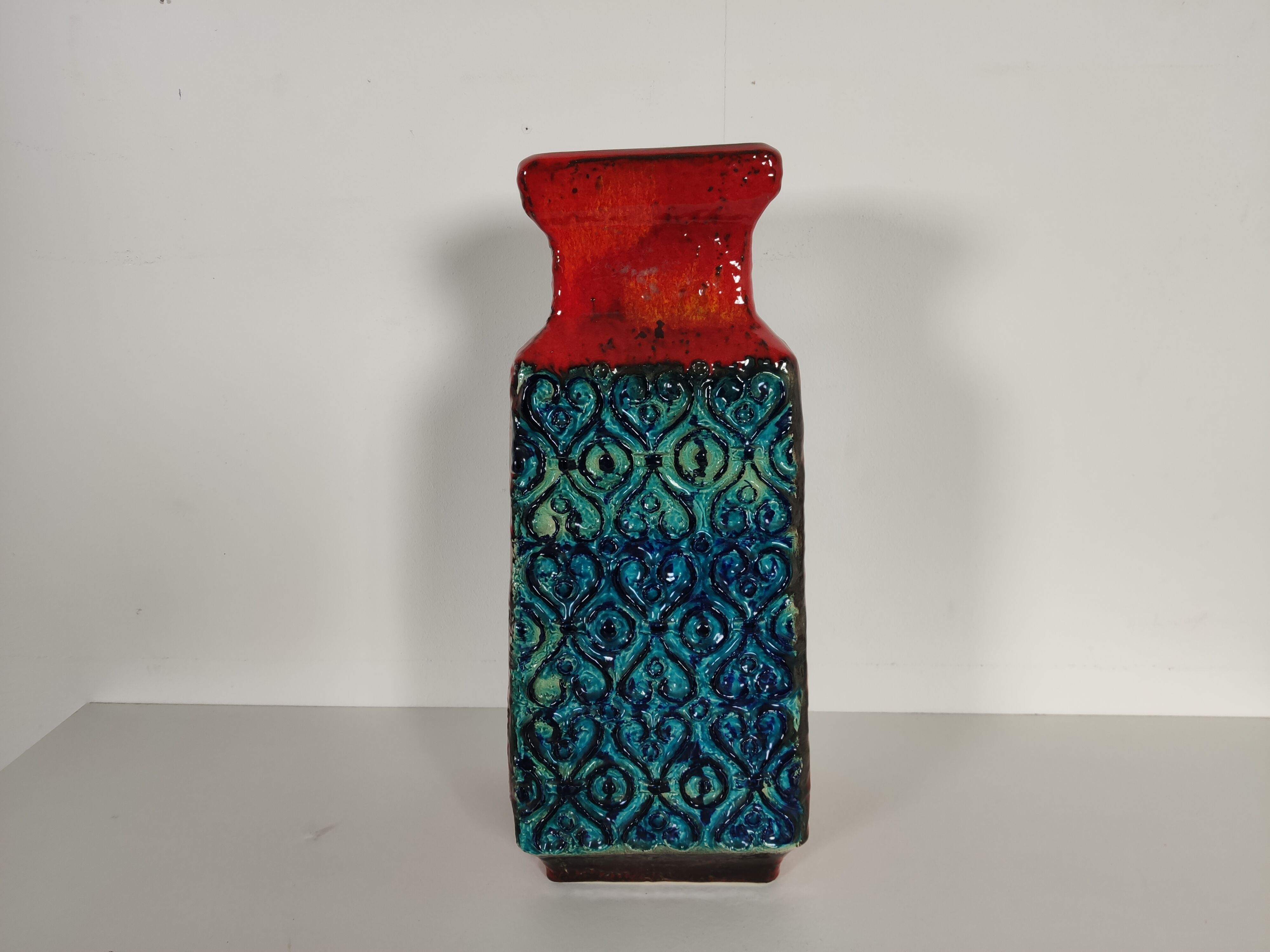 Vase of soil Keramik Bay , western Germany 60s