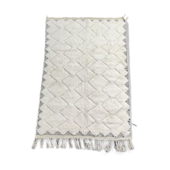 Berber rug Zigzag white 170x250 cm
