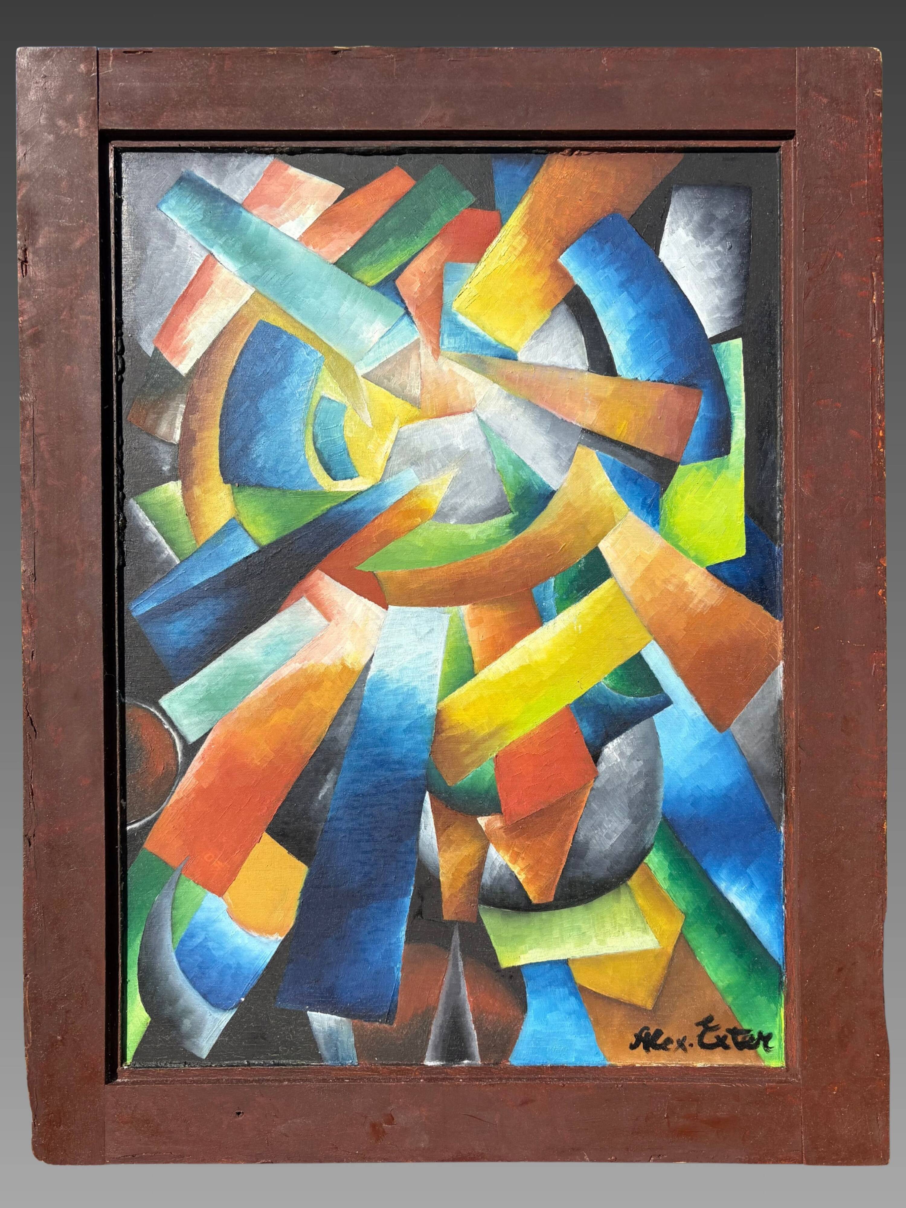 Alexandra exter (1882-1949) "dynamics of colours", modern