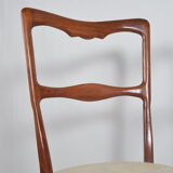 Scandinavian chairs skaï white