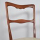 Scandinavian chairs skaï white