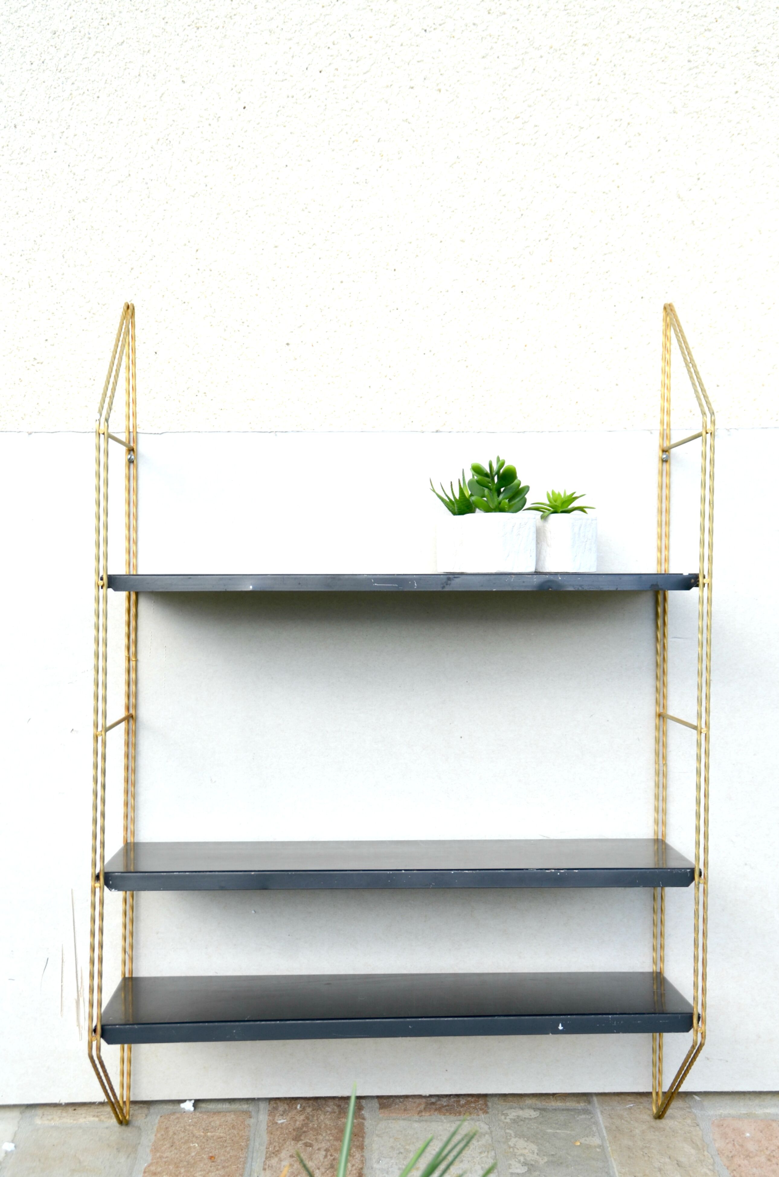 Metal shelf
