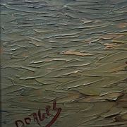 Tableau HSP "Mediterranean Sea" sailing boats in the port signed Dorges