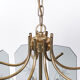 Josef Brumberg Kristal Glass Chandelier 1970s Germany
