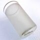 1960s 5 orangeade glasses "Grappe d'or" Frosted white glass